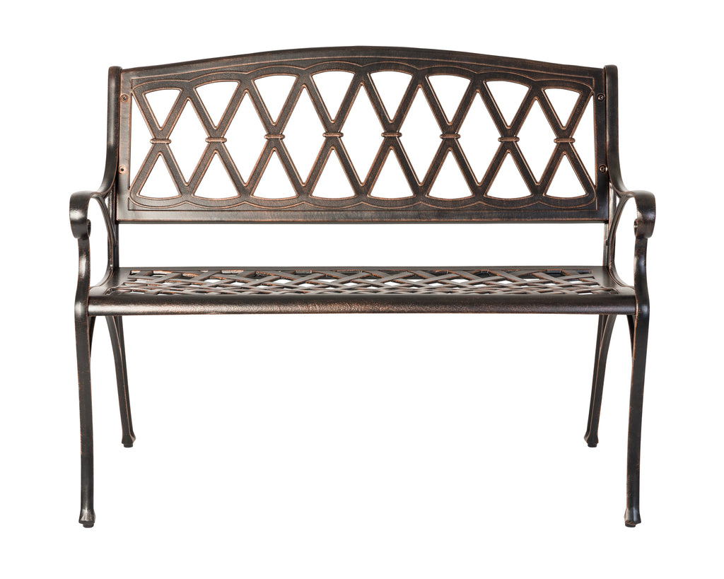 Hargrove Cast-Aluminum Patio Bench (Costco.com Exclusive)
