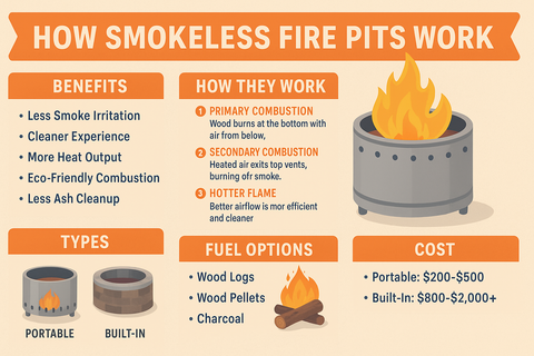 Smokeless Fire Pits: How Do They Work and Are They Worth It?
