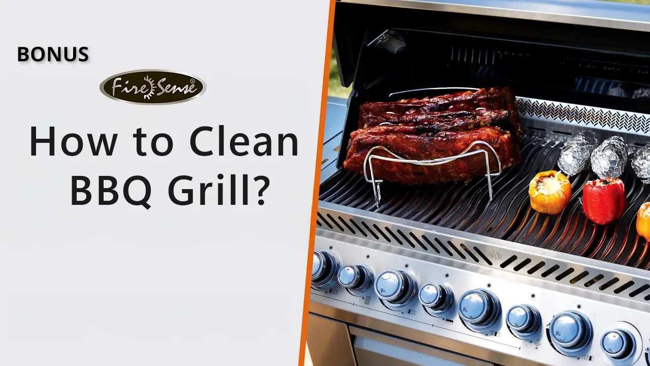 How-to-Clean-BBQ-Grill Fire Sense/Balkene Home