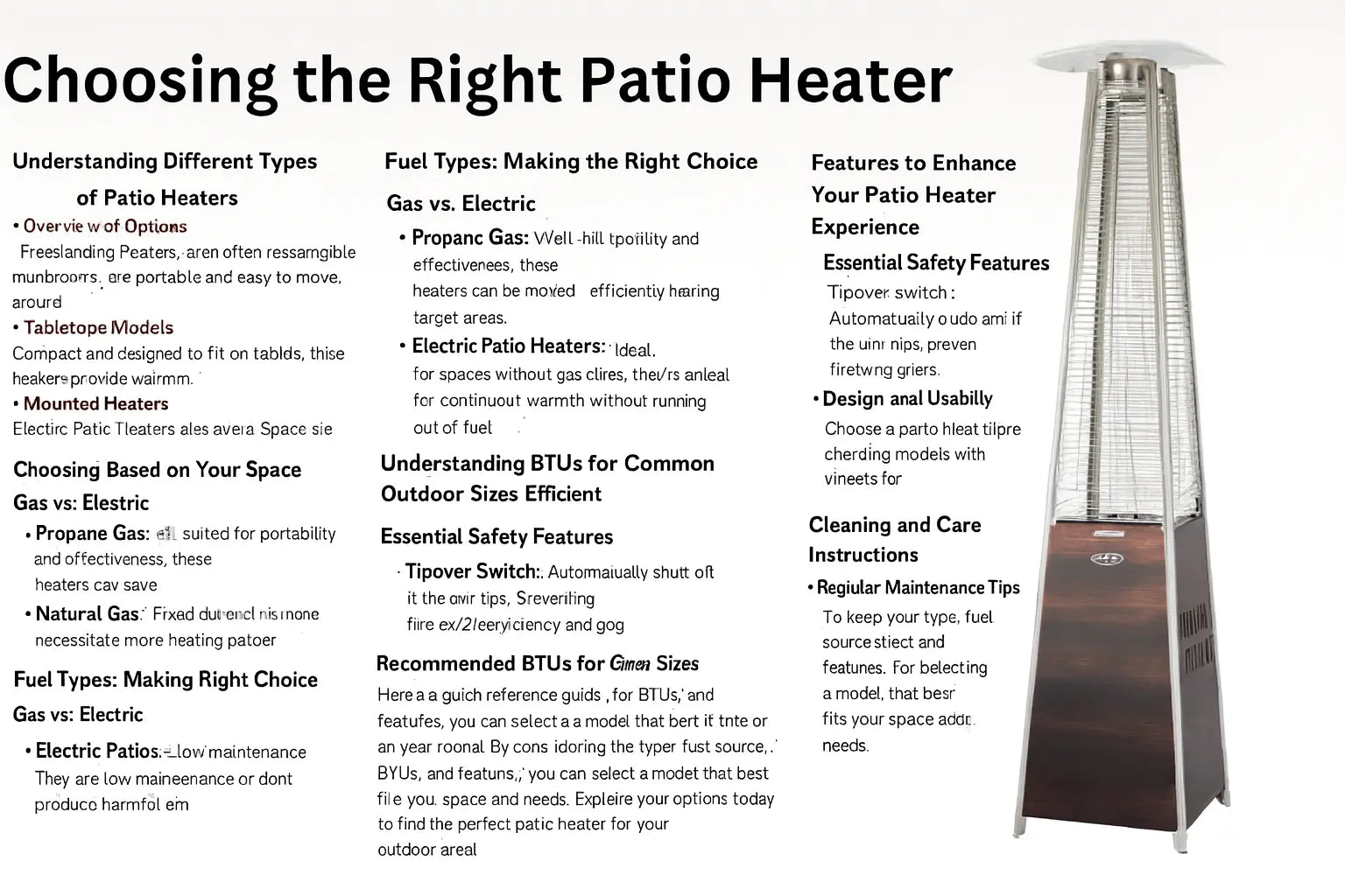 Patio-Heater-Buying-Guide-5-Key-Factors-to-Consider Fire Sense/Balkene Home