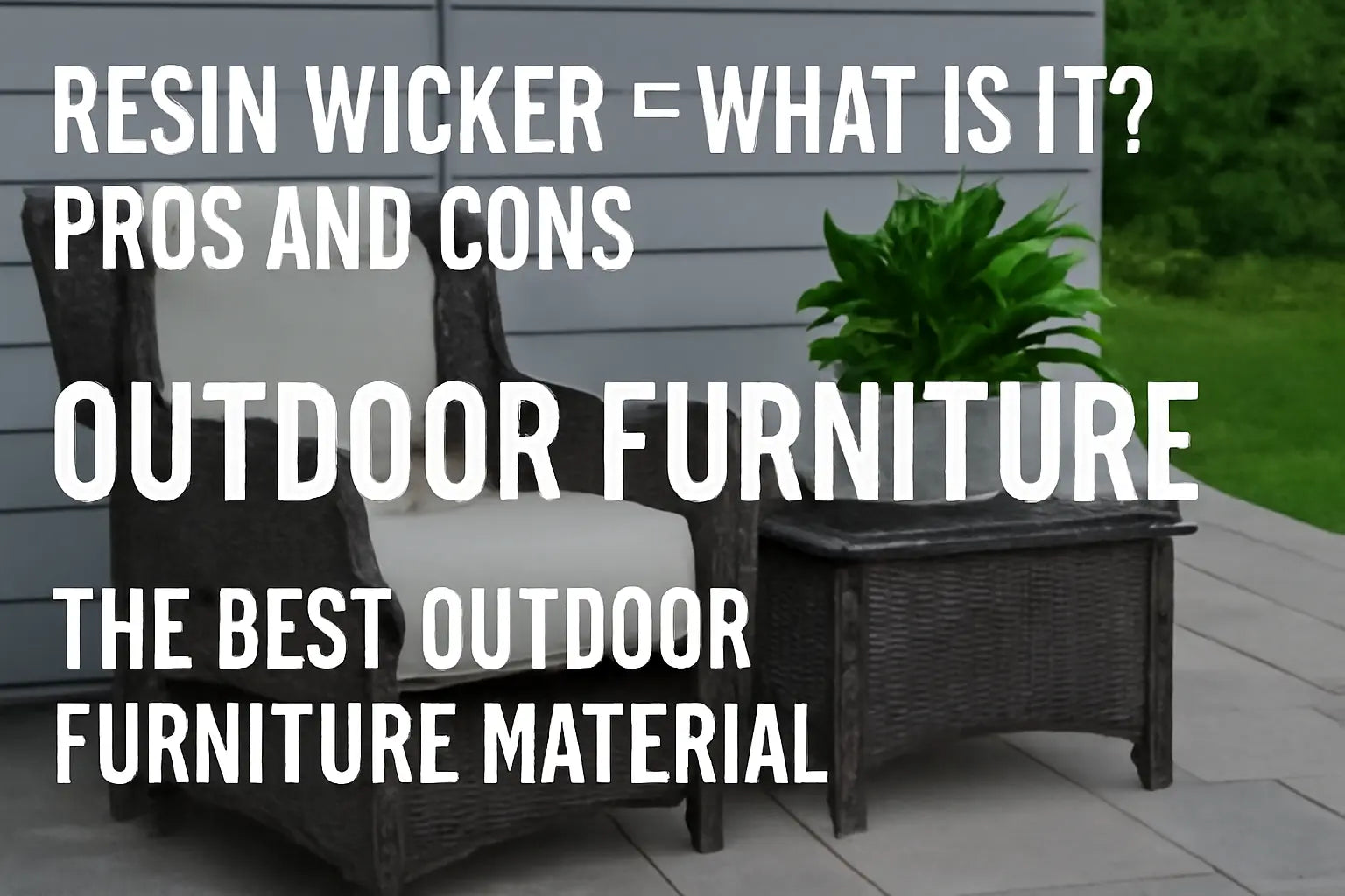Resin-Wicker-What-Is-it-Pros-and-Cons-on-Outdoor-Furniture Fire Sense/Balkene Home
