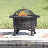 Alpina Round Slate Top Fire Pit Fire Sense