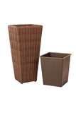 Alto 2-Piece Wicker Planter Set - Fire Sense/Balkene Home