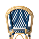 Arles French Bistro Wicker Chair – 2pk Balkene Home