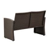 Ashville Wicker Patio Set Balkene Home