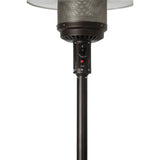 Aspect Living Mocha Finish Patio Heater with LED Table Fire Sense/Balkene Home