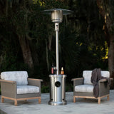 Aspect Living Patio Heater with LED Table Fire Sense/Balkene Home