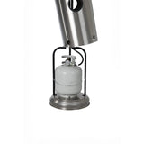 Aspect Living Stainless Steel Patio Heater with Table Fire Sense/Balkene Home