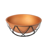 Barzelonia Copper-Look Wood-Burning Fire Pit - Fire Sense/Balkene Home