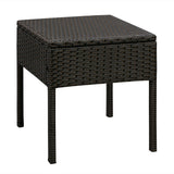 Bern Conversation Set in Mocha Wicker - Fire Sense/Balkene Home