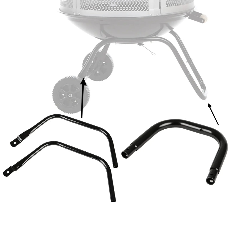 Bessemer Patio Fireplace 3pc Leg Assembly - 01471 Fire Sense