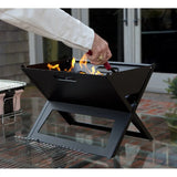 Black Notebook Charcoal Grill - Fire Sense/Balkene Home