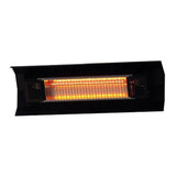 Black Steel Wall Mounted Infrared Patio Heater - Fire Sense/Balkene Home