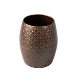 Braga Metal Stool-Table-Planter in Copper Finish - Fire Sense/Balkene Home