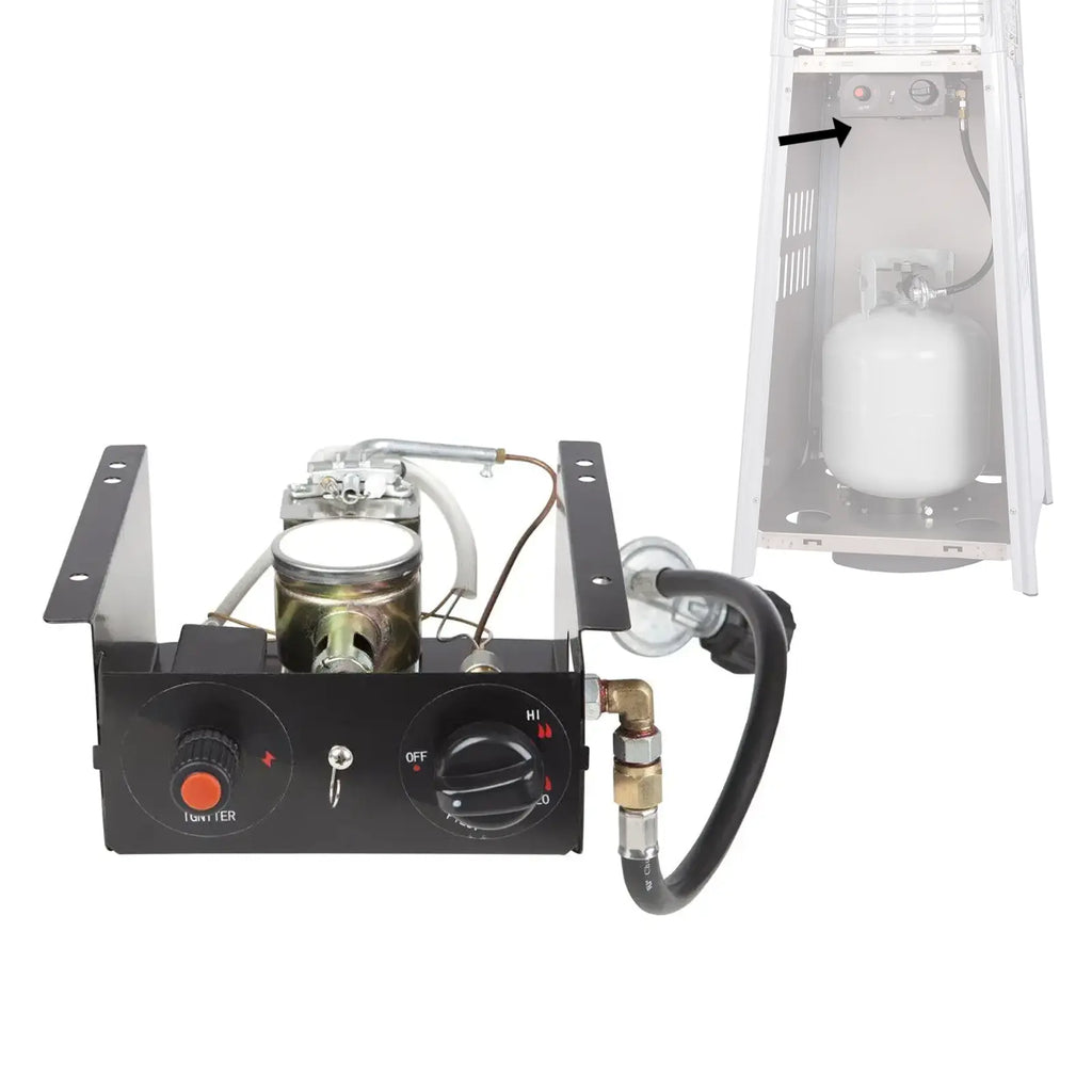 Burner for Pyramid Flame Heaters Fire Sense