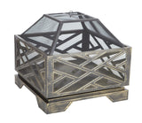 Catalano Square Fire Pit - Fire Sense/Balkene Home