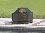 Catalano Square Fire Pit - Fire Sense/Balkene Home