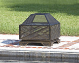 Catalano Square Fire Pit - Fire Sense/Balkene Home