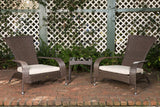 Coconino Wicker Conversation Set - Fire Sense/Balkene Home