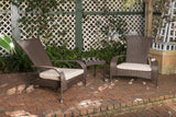 Coconino Wicker Conversation Set - Fire Sense/Balkene Home