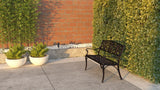 Decatur Cast-Aluminum Patio Bench - Fire Sense/Balkene Home