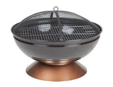 Degano Round Fire Pit - Fire Sense/Balkene Home