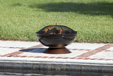 Degano Round Fire Pit - Fire Sense/Balkene Home