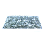 Fire Glass in Crystal Clear Half-Round Droplets (4.4 LB) - Fire Sense/Balkene Home