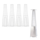 Grates for Pyramid Flame Heaters Fire Sense