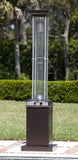 Hammered Bronze Finish Square Flame Patio Heater - Fire Sense/Balkene Home