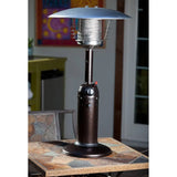 Hammered Bronze Finish Table Top Patio Heater - Fire Sense/Balkene Home