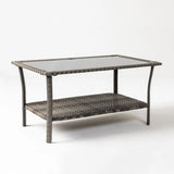 Jareth Wicker Patio Set in Gray - Fire Sense/Balkene Home