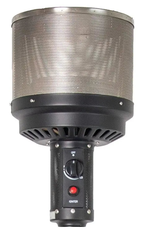 Matte Black Commercial Patio Heater Head Assembly Fire Sense