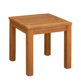 Lio/Oslo Wooden Side Table - Fire Sense/Balkene Home