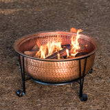 Palermo Copper Fire Pit - Fire Sense/Balkene Home