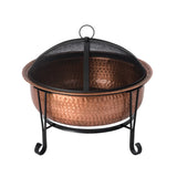 Palermo Copper Fire Pit - Fire Sense/Balkene Home