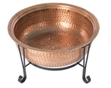 Palermo Copper Fire Pit - Fire Sense/Balkene Home