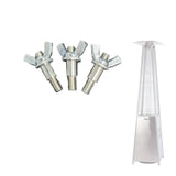 Pyramid Heater Barrel Bolts Set Fire Sense