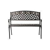 Scarlet Cast Aluminum Patio Bench - Fire Sense/Balkene Home