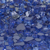 Sparkling Fire Glass in Sapphire Blue - Fire Sense/Balkene Home