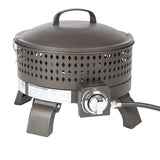 Sporty Campfire 15" Round Portable LPG Fire Pit - Fire Sense/Balkene Home