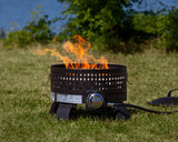 Sporty Campfire 15" Round Portable LPG Fire Pit - Fire Sense/Balkene Home