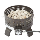 Sporty Campfire 15" Round Portable LPG Fire Pit - Fire Sense/Balkene Home