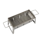 Stainless Steel Foldaway Charcoal Grill Fire Sense