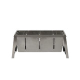 Stainless Steel Foldaway Charcoal Grill Fire Sense