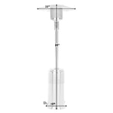 Stainless Steel Pro Series Patio Heater Fire Sense