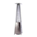 Stainless Steel Pyramid Flame Heater - Fire Sense/Balkene Home