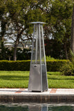 Stainless Steel Pyramid Flame Heater - Fire Sense/Balkene Home