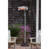 Stainless Steel Telescoping Offset Pole Mounted Infrared Patio Heater - Fire Sense/Balkene Home