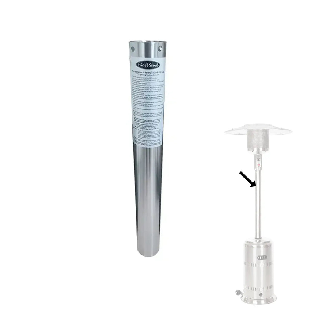 Stainless Steel Upper Post Fire Sense